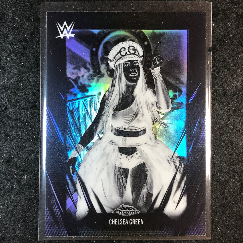 2026 Topps Chrome WWE CHELSEA GREEN Base Negative #80