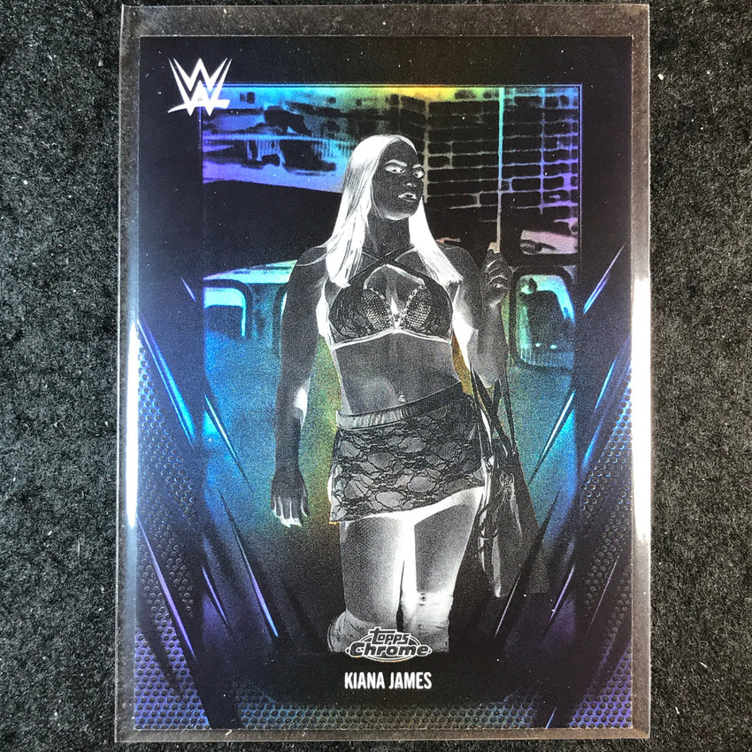 2026 Topps Chrome WWE KIANA JAMES Base Negative #82