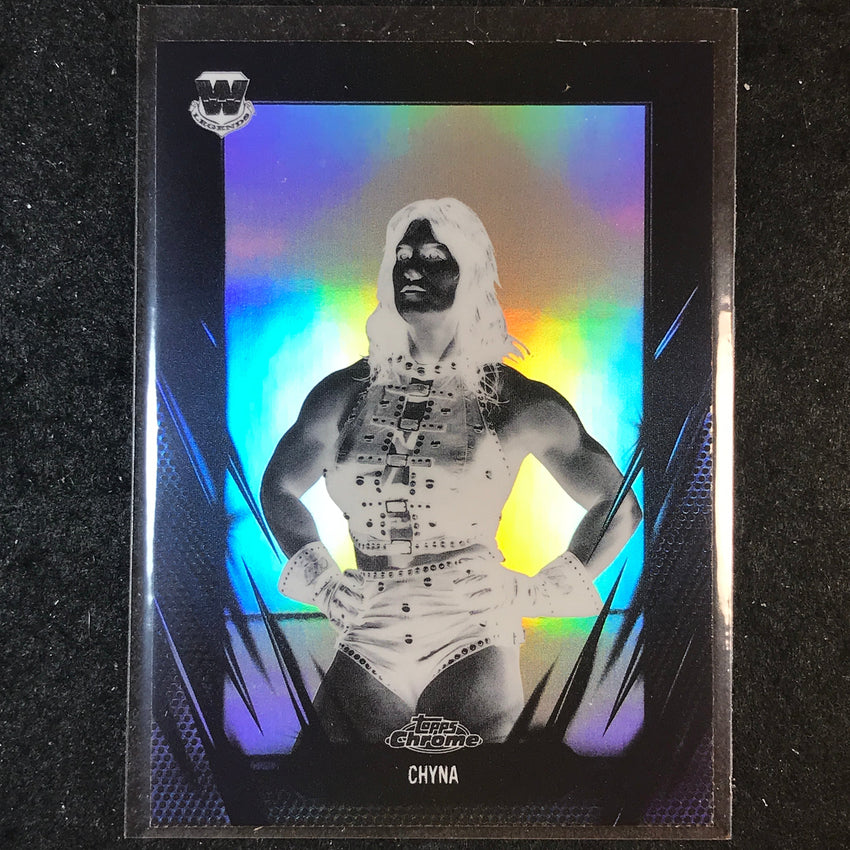 2026 Topps Chrome WWE CHYNA Base Negative #85
