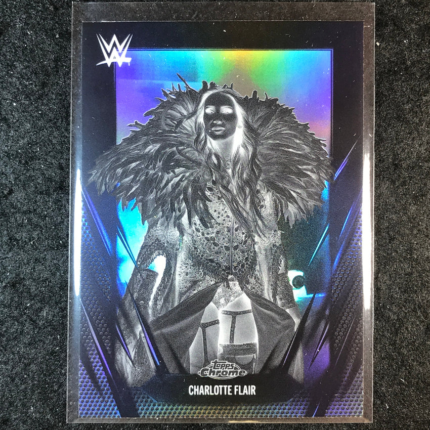 2026 Topps Chrome WWE CHARLOTTE FLAIR Base Negative #89