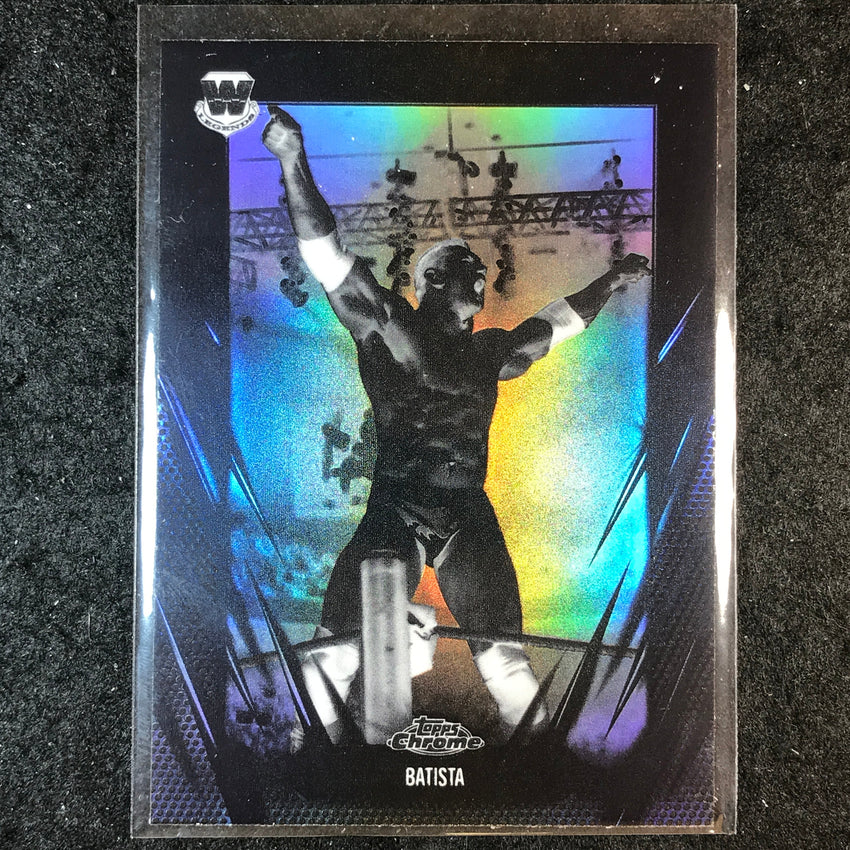 2026 Topps Chrome WWE BATISTA Base Negative #99