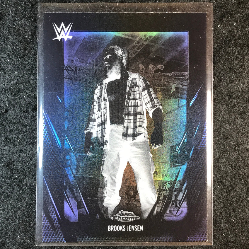 2026 Topps Chrome WWE BROOKS JENSEN Base Negative #104