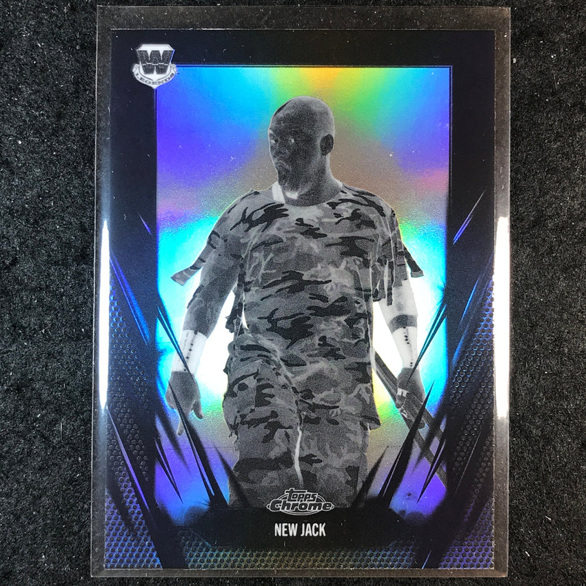 2026 Topps Chrome WWE NEW JACK Base Negative #110