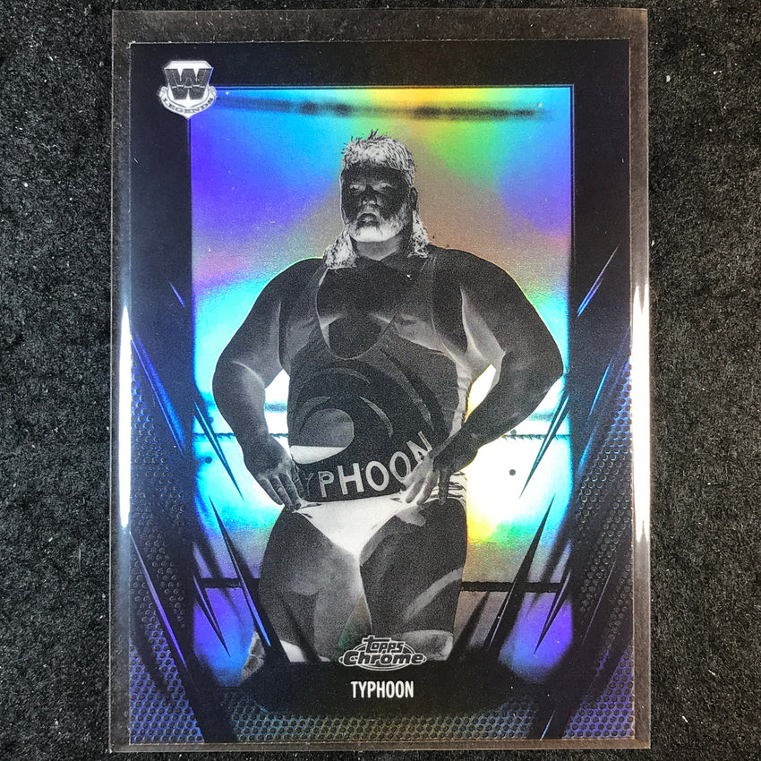 2026 Topps Chrome WWE TYPHOON Base Negative #119