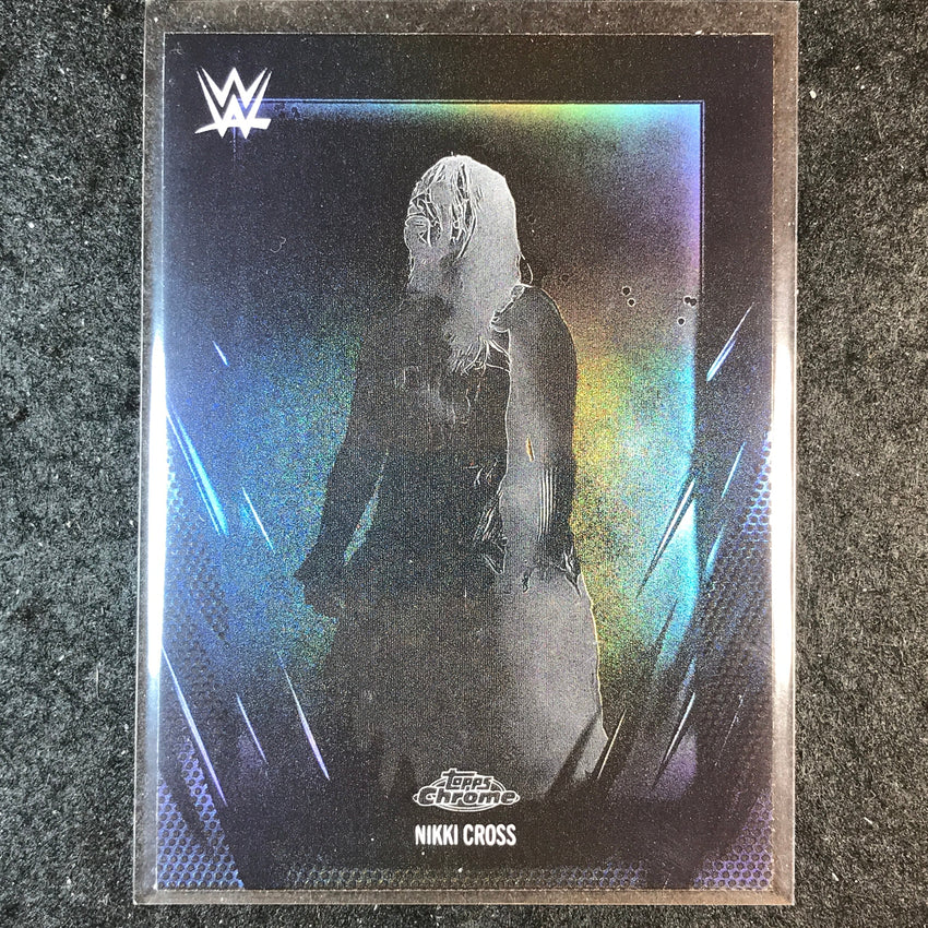 2026 Topps Chrome WWE NIKKI CROSS Base Negative #132