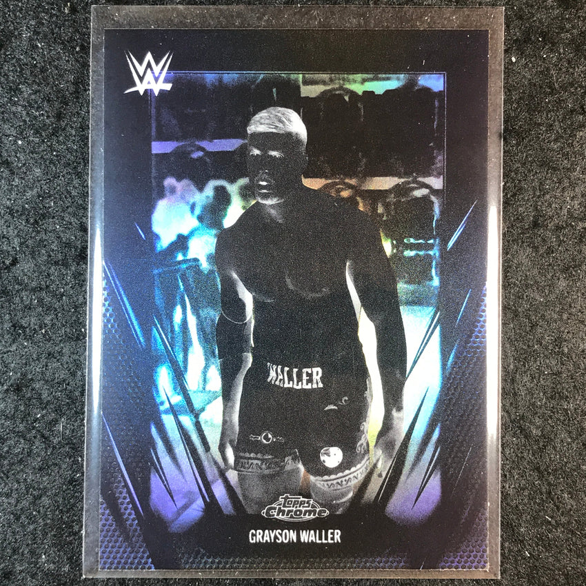 2026 Topps Chrome WWE GRAYSON WALLER Base Negative #137