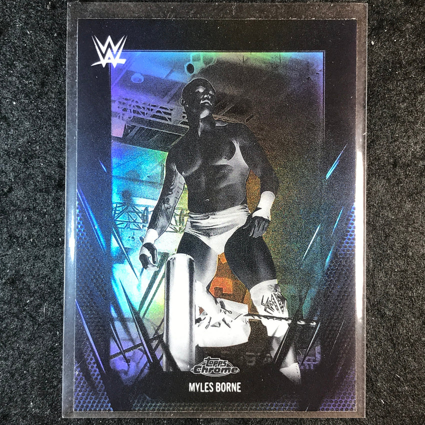 2026 Topps Chrome WWE MYLES BORNE Base Negative #141