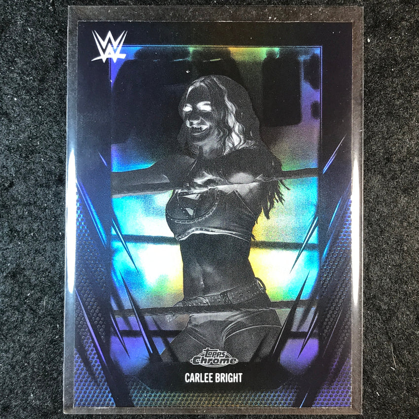 2026 Topps Chrome WWE CARLEE BRIGHT Base Negative #159