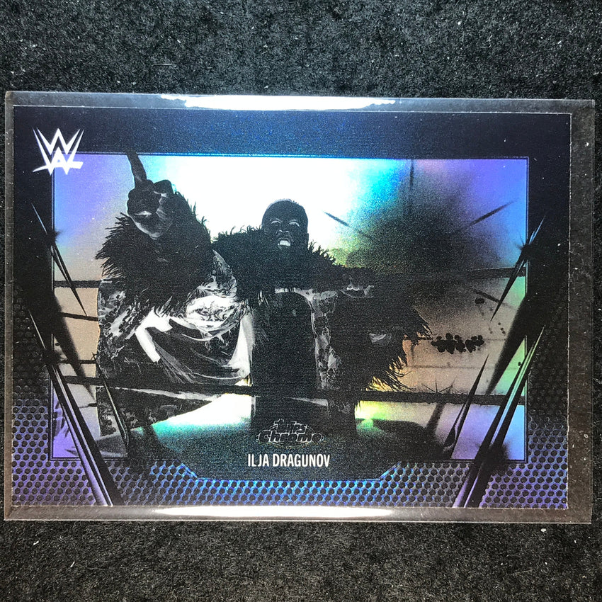 2026 Topps Chrome WWE ILJA DRAGUNOV Base Negative #173