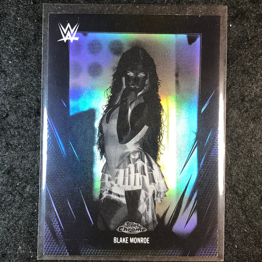 2026 Topps Chrome WWE BLAKE MONROE Base Negative #176