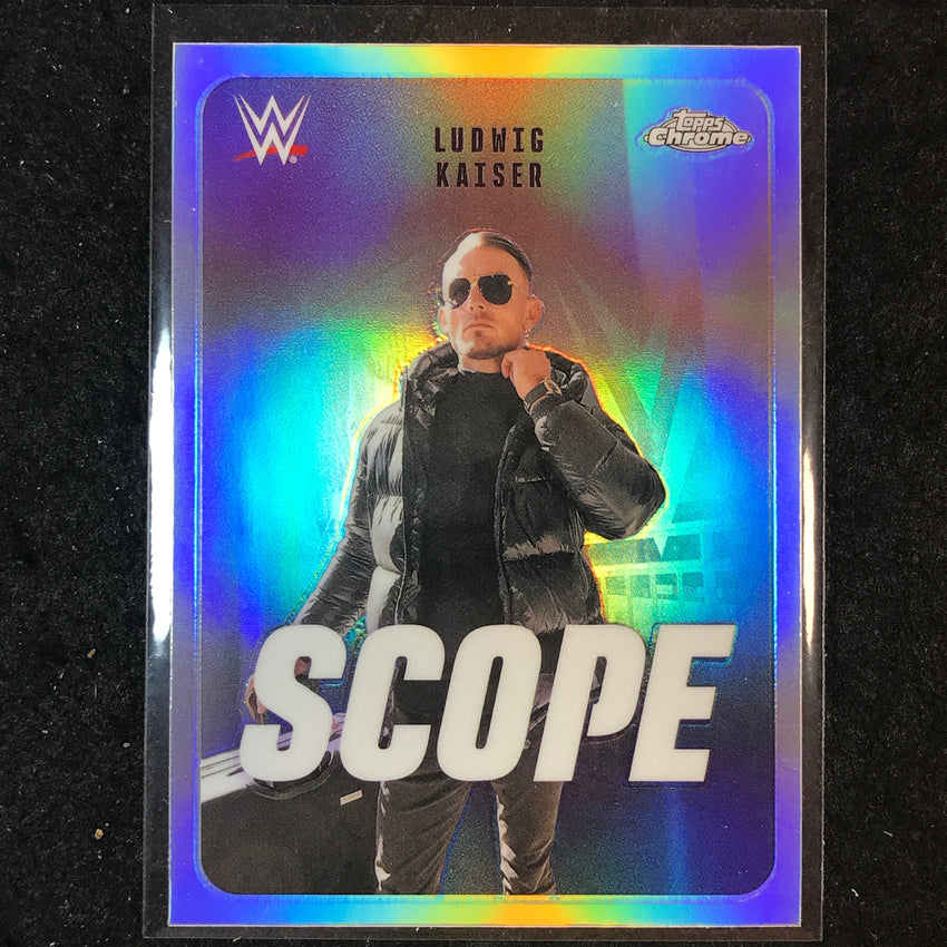 2026 Topps Chrome WWE LUDWIG KAISER Scope Refractor #SCO-21