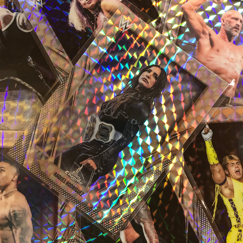 2026 Topps Chrome WWE NIKKI CROSS Base Geometric #132