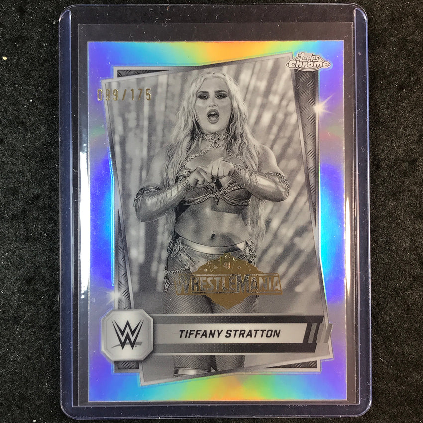 2026 Topps Chrome WWE TIFFANY STRATTON 2025 Buybacks Sepia 99/175 #182