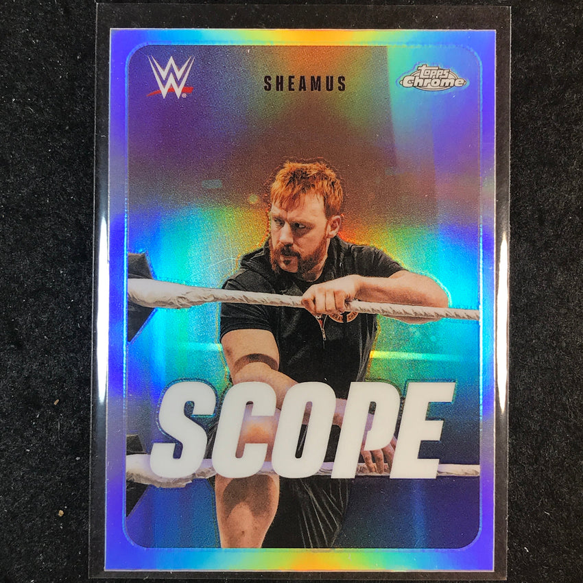 2026 Topps Chrome WWE SHEAMUS Scope Refractor #SCO-22