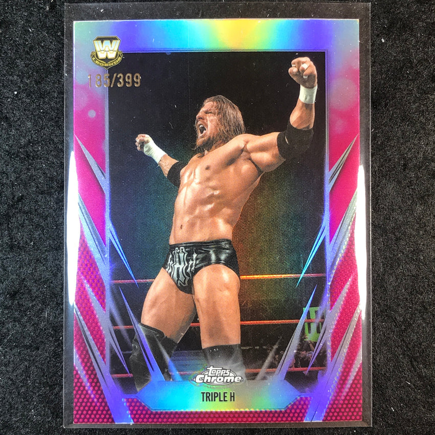 2026 Topps Chrome WWE TRIPLE H Base Magenta /399 #4