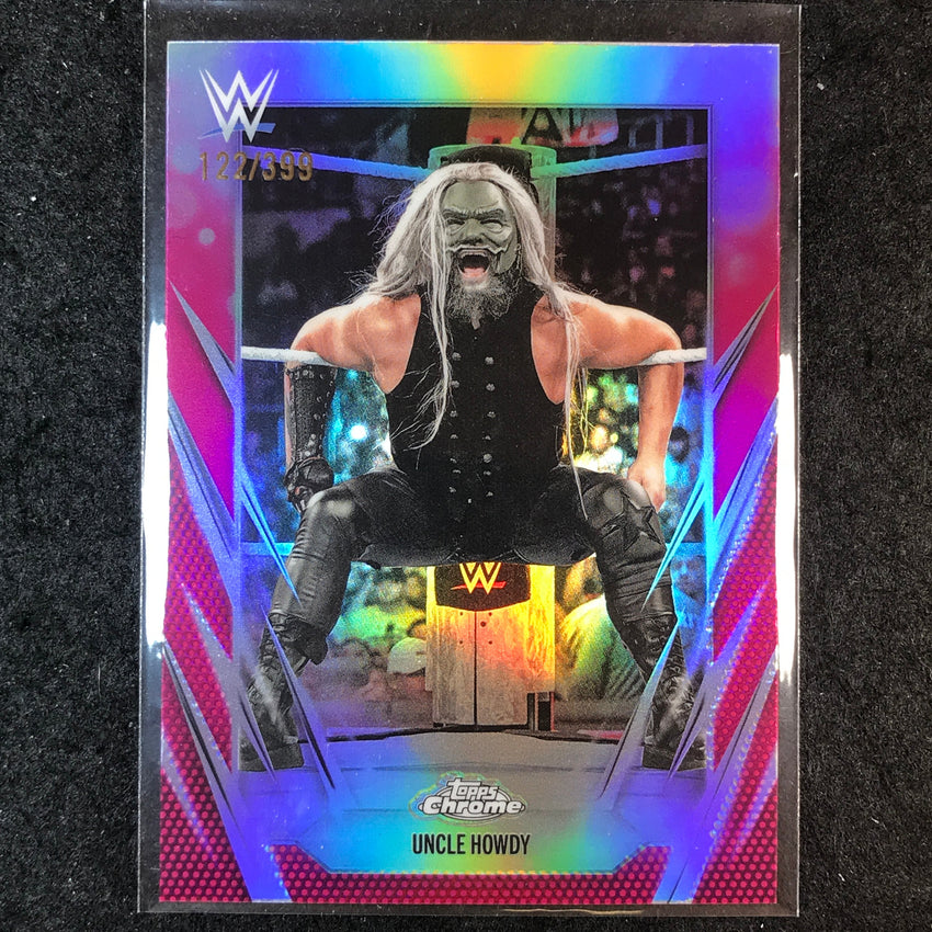 2026 Topps Chrome WWE UNCLE HOWDY Base Magenta /399 #13