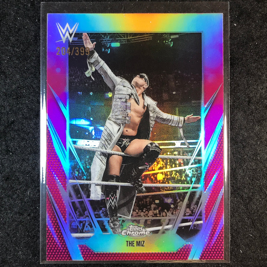 2026 Topps Chrome WWE THE MIZ Base Magenta /399 #48