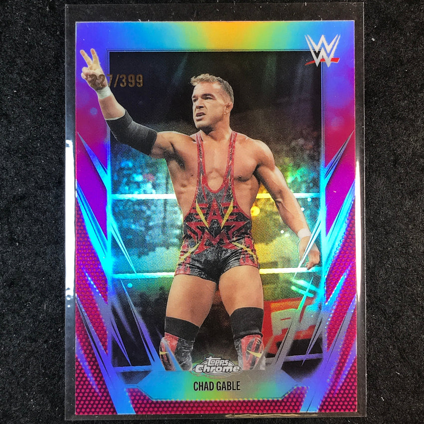 2026 Topps Chrome WWE CHAD GABLE Base Magenta /399 #58