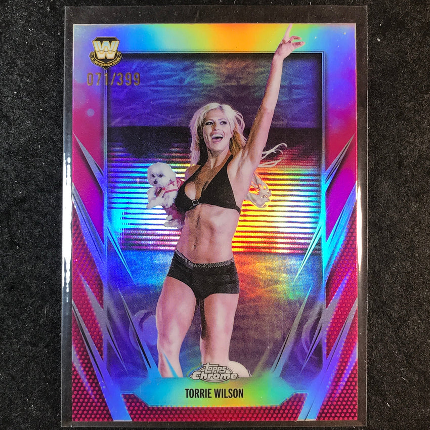 2026 Topps Chrome WWE TORRIE WILSON Base Magenta /399 #66