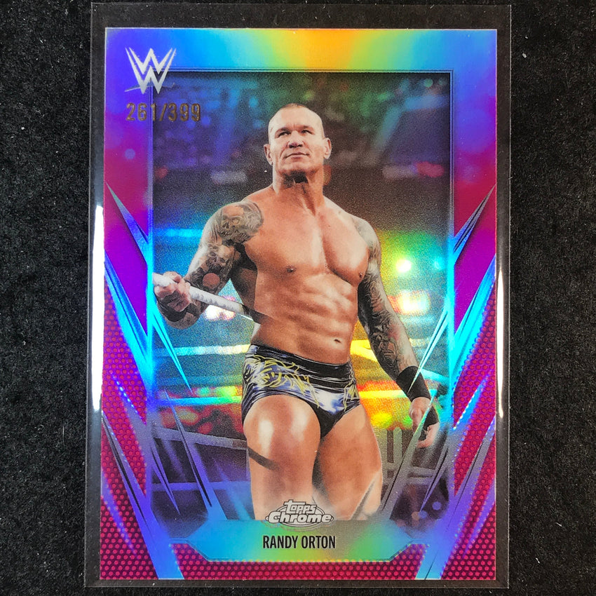 2026 Topps Chrome WWE RANDY ORTON Base Magenta /399 #72