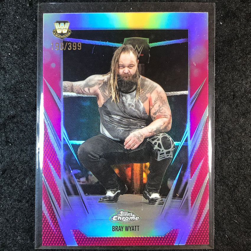 2026 Topps Chrome WWE BRAY WYATT Base Magenta /399 #76