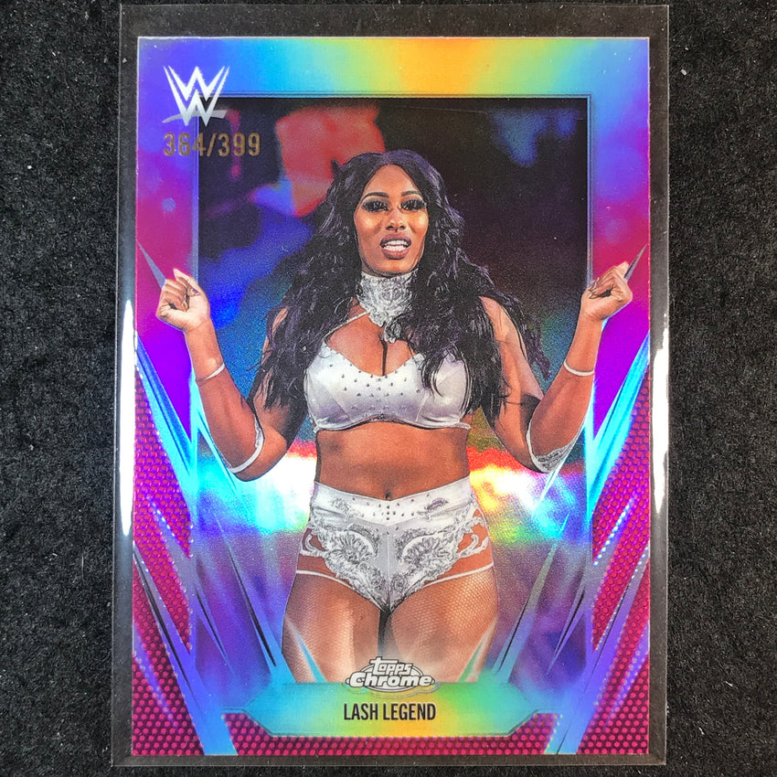 2026 Topps Chrome WWE LASH LEGEND Base Magenta /399 #101