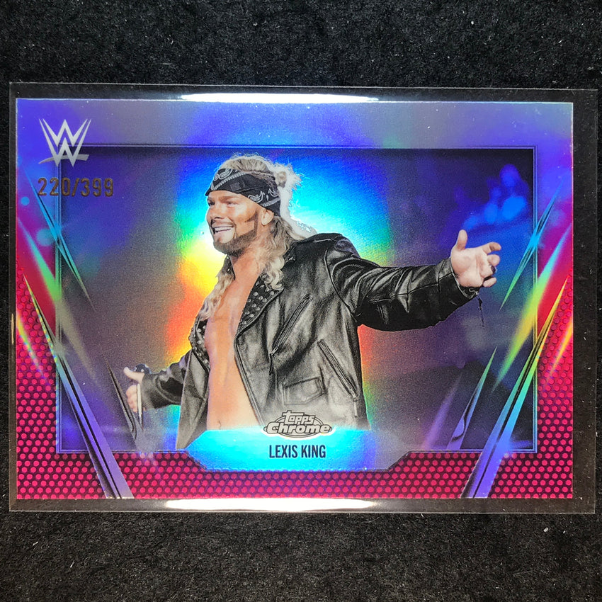 2026 Topps Chrome WWE LEXIS KING Base Magenta /399 #116