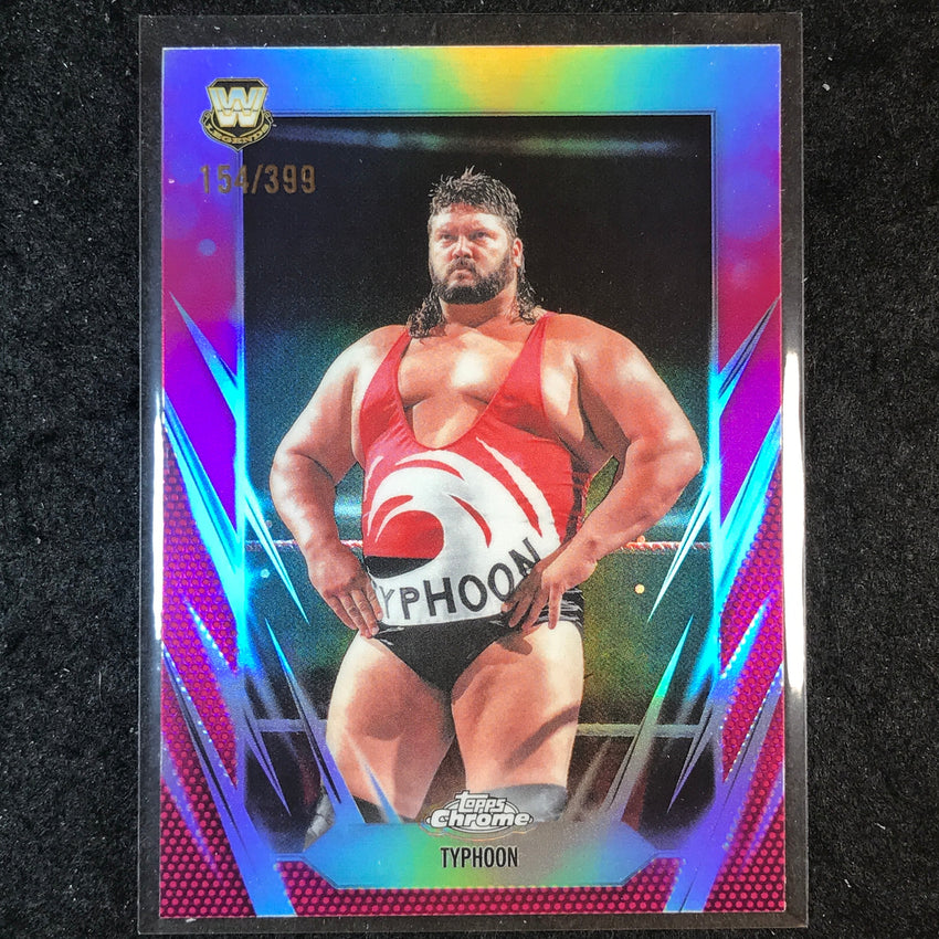 2026 Topps Chrome WWE TYPHOON Base Magenta /399 #119