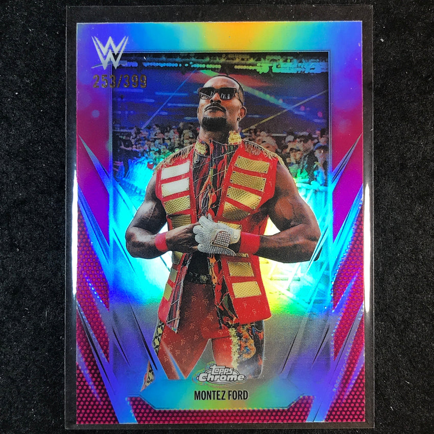 2026 Topps Chrome WWE MONTEZ FORD Base Magenta /399 #150