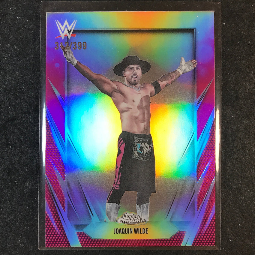 2026 Topps Chrome WWE JOAQUIN WILDE Base Magenta /399 #151