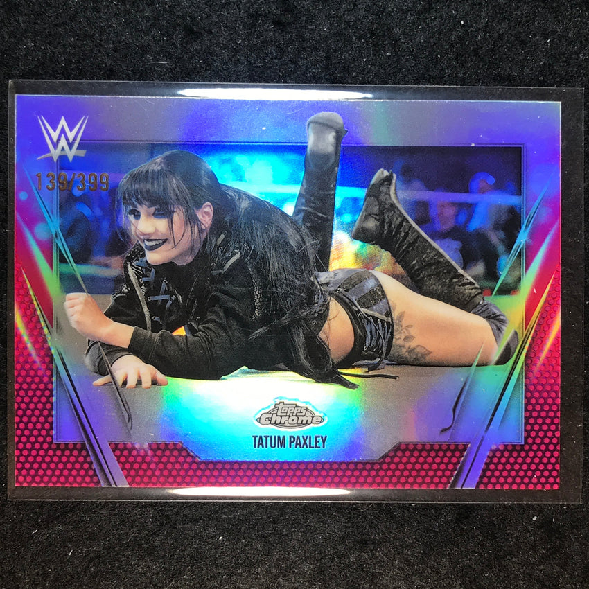 2026 Topps Chrome WWE TATUM PAXLEY Base Magenta /399 #191