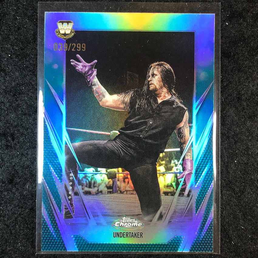 2026 Topps Chrome WWE UNDERTAKER Base Teal /299 #3