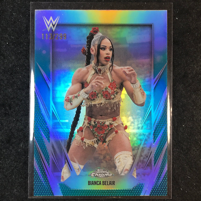 2026 Topps Chrome WWE BIANCA BELAIR Base Teal /299 #33