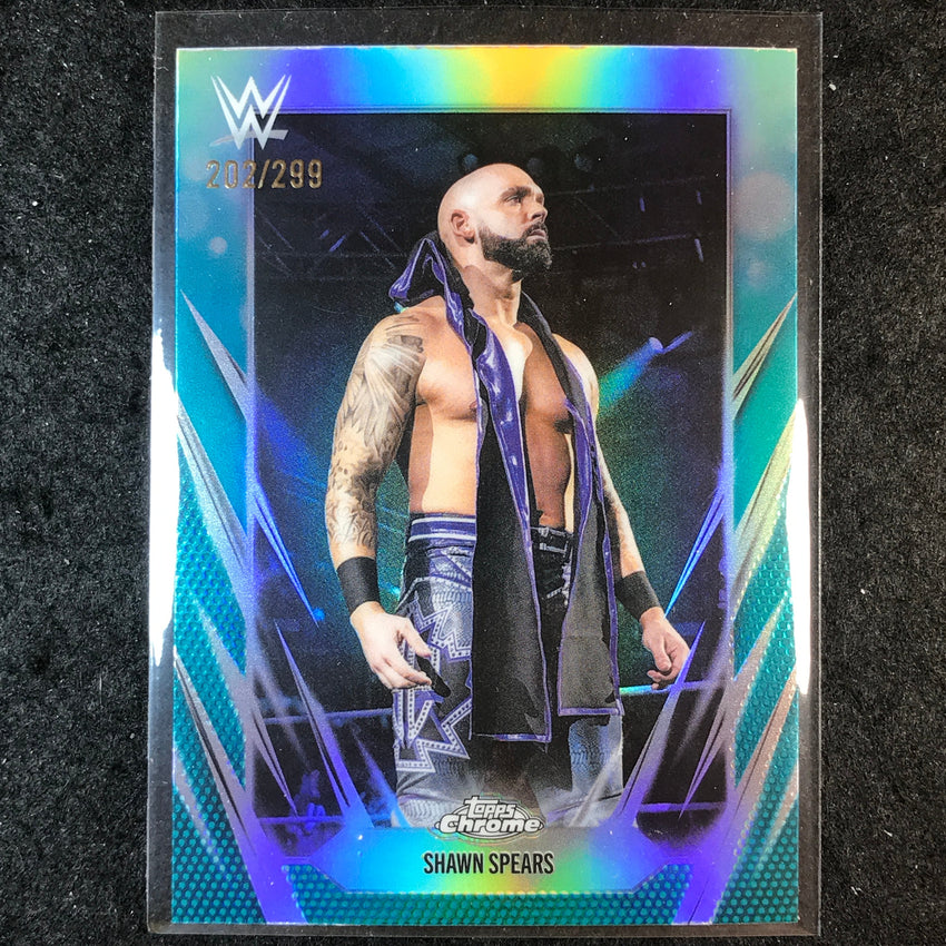 2026 Topps Chrome WWE SHAWN SPEARS Base Teal /299 #46