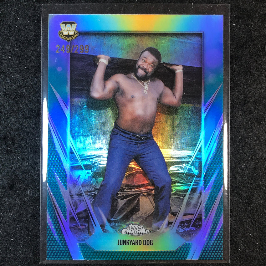 2026 Topps Chrome WWE JUNKYARD DOG Base Teal /299 #102