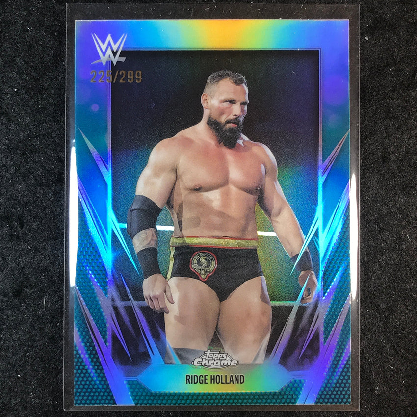 2026 Topps Chrome WWE RIDGE HOLLAND Base Teal /299 #128