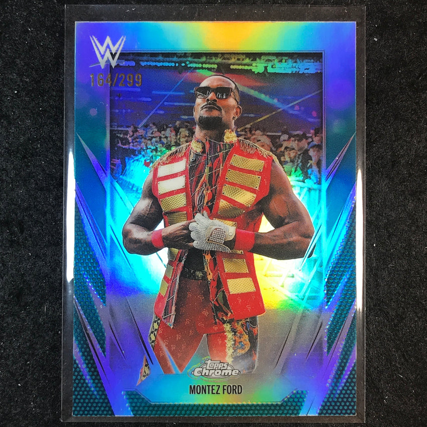 2026 Topps Chrome WWE MONTEZ FORD Base Teal /299 #150