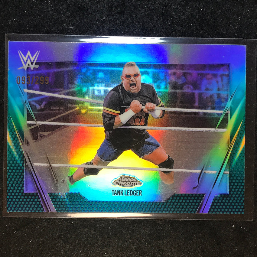 2026 Topps Chrome WWE TANK LEDGER Base Teal /299 #185