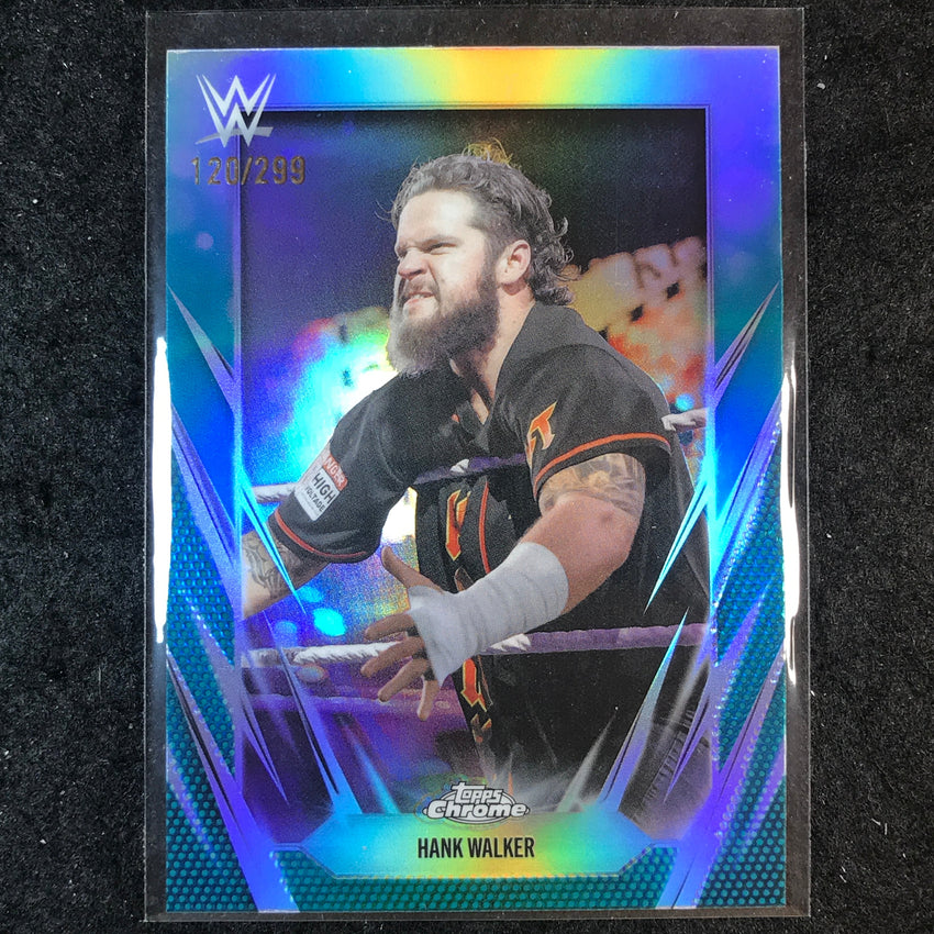 2026 Topps Chrome WWE HANK WALKER Base Teal /299 #195
