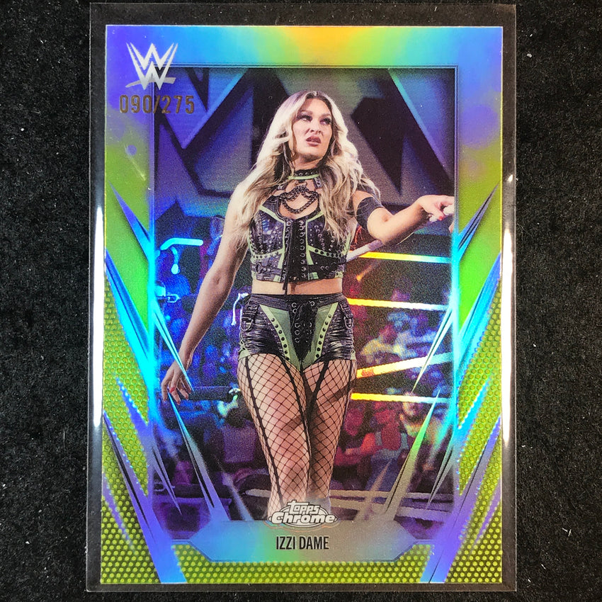 2026 Topps Chrome WWE IZZI DAME Base Yellow /275 #38