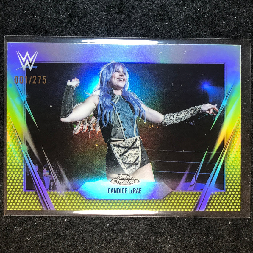 2026 Topps Chrome WWE CANDICE LERAE Base Yellow /275 #90