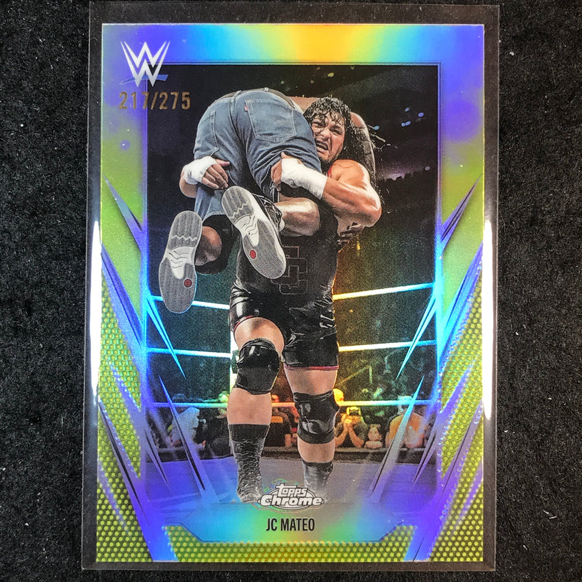 2026 Topps Chrome WWE JC MATEO Base Yellow /275 #100