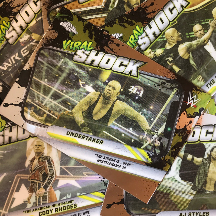 2026 Topps Chrome WWE KOFI KINGSTON Viral Shock Base #VIR-12