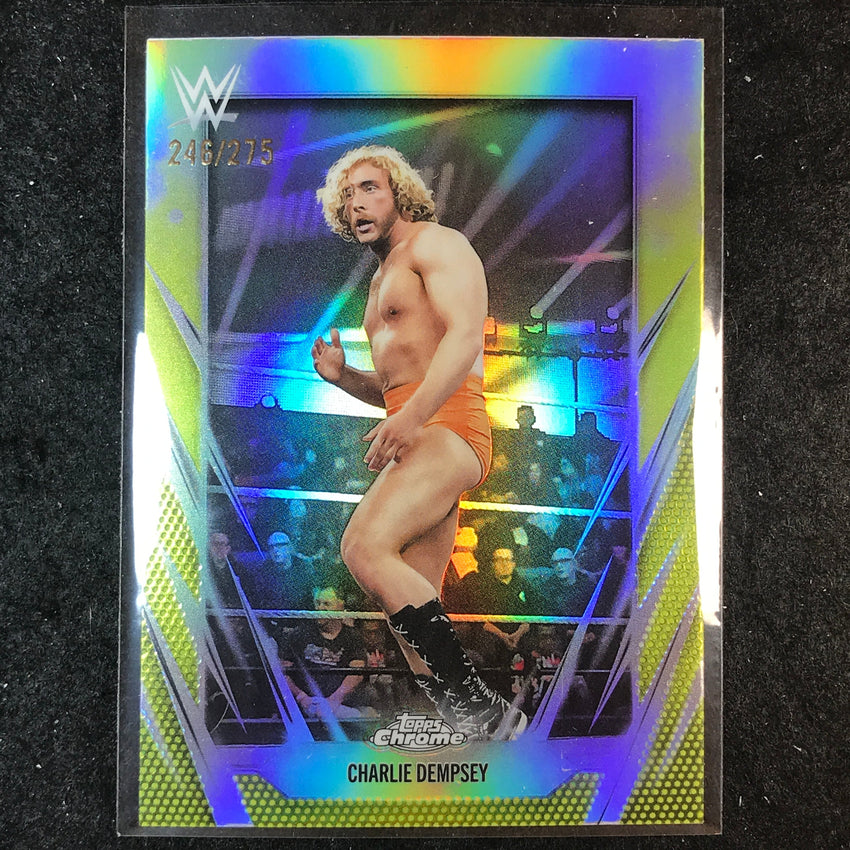 2026 Topps Chrome WWE CHARLIE DEMPSEY Base Yellow /275 #163