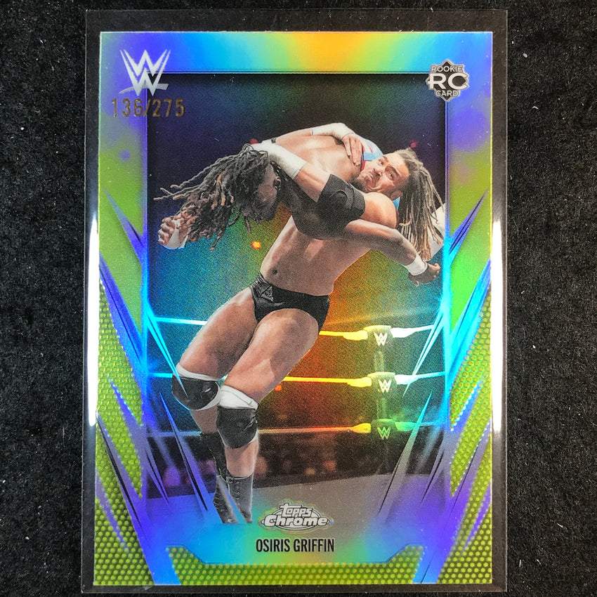 2026 Topps Chrome WWE OSIRIS GRIFFIN Rookie Base Yellow /275 #170