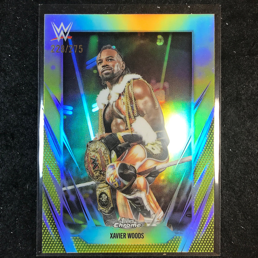 2026 Topps Chrome WWE XAVIER WOODS Base Yellow /275 #192