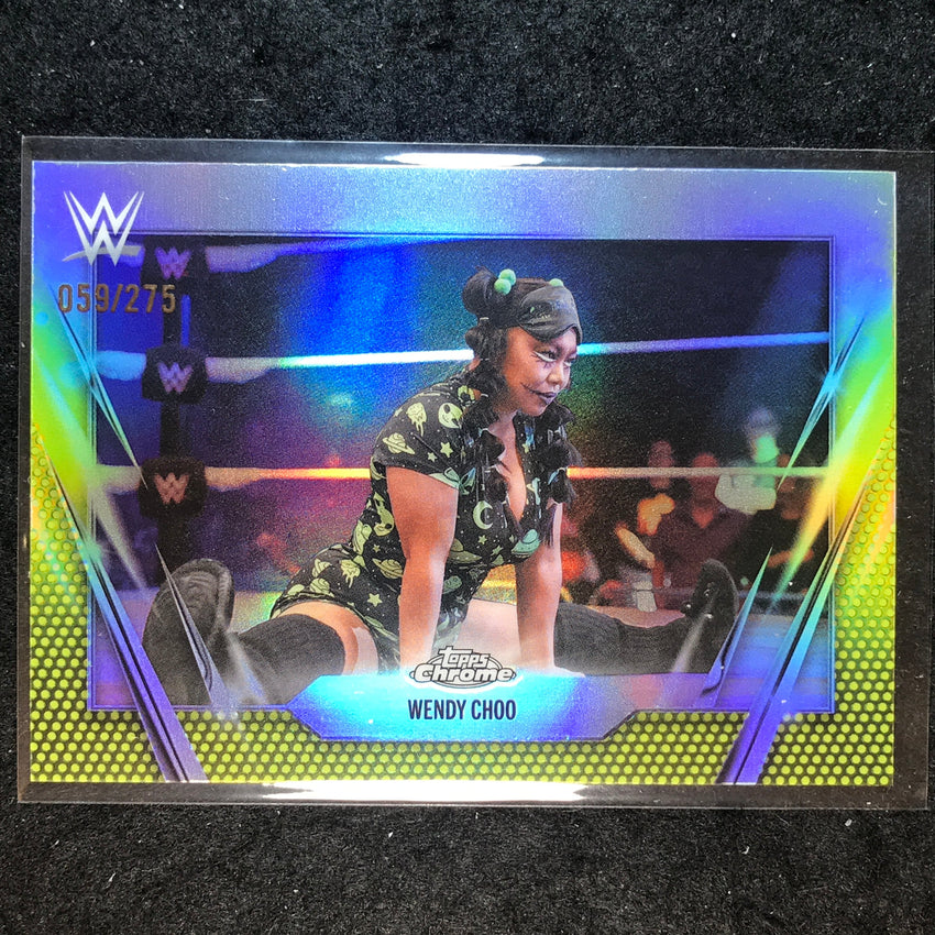 2026 Topps Chrome WWE WENDY CHOO Base Yellow /275 #193