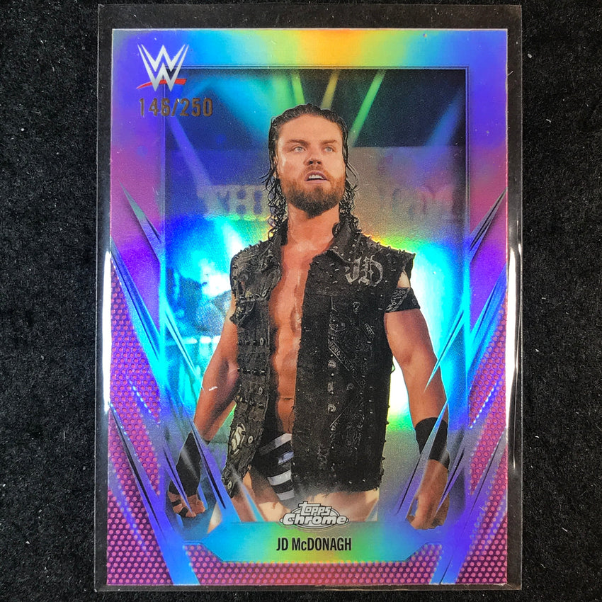 2026 Topps Chrome WWE JD MCDONAGH Base Pink /250 #9