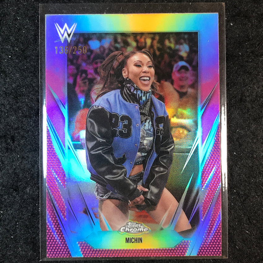 2026 Topps Chrome WWE MICHIN Base Pink /250 #32