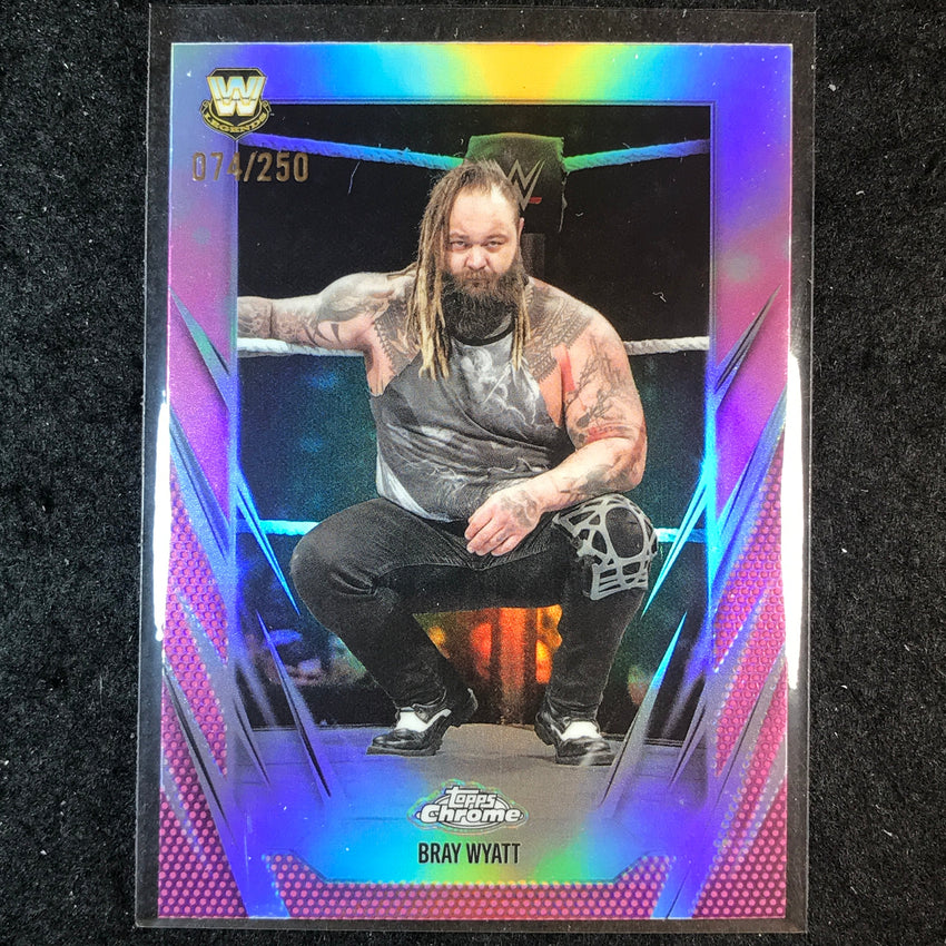 2026 Topps Chrome WWE BRAY WYATT Base Pink /250 #76